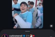Cuti Romero fue clave para que alumnos de Carlos Paz puedan ver a la Selección en el colegio