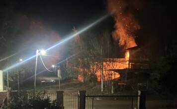 Susto en Cosquín: un calefactor provocó un incendio y una persona sufrió quemaduras