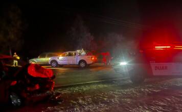 Tragedia en Traslasierra: una mujer murió en un violento choque sobre la Ruta 14