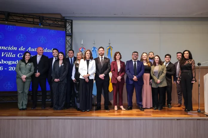 Romina Gudiño asumió al frente del Colegio de Abogados de Carlos Paz