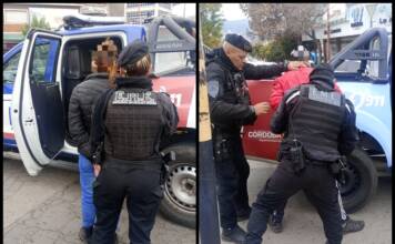 Escándalo en el centro: Vendedores ambulantes agredieron a efectivos policiales