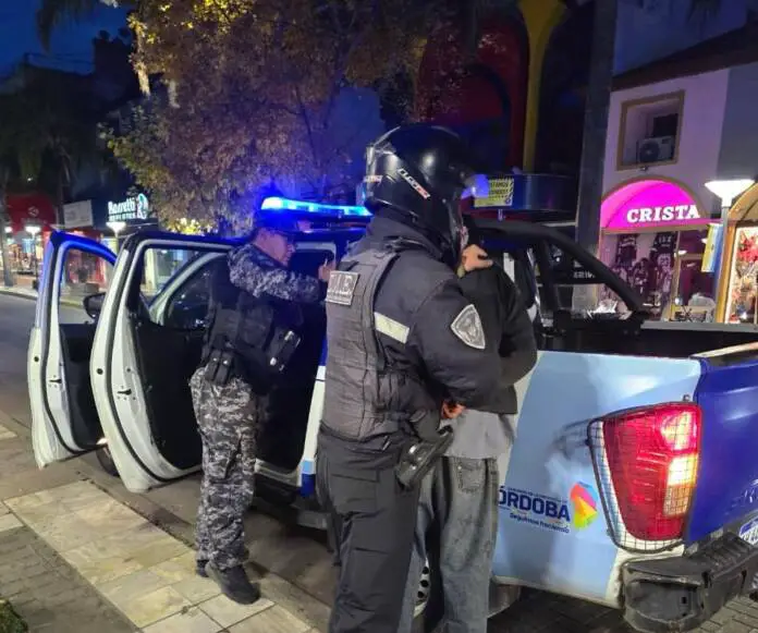 detenido en pleno centro