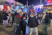 Todas las fotos y el color de la Fan Fest en pleno centro de Carlos Paz
