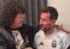El emotivo encuentro entre La Mona y Messi en Estados Unidos