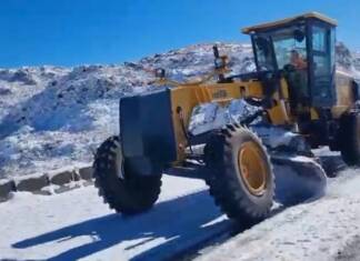 Reabrieron el Camino de las Altas Cumbres tras dos días de cierre por nieve