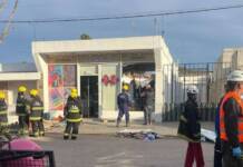 Tragedia en Justiniano Posse: un hombre murió tras el derrumbe del techo de una juguetería