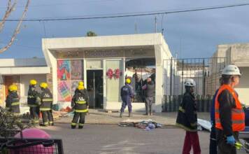 Tragedia en Justiniano Posse: un hombre murió tras el derrumbe del techo de una juguetería