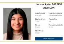 Urgente: Activaron la Alerta Sofía en Córdoba para buscar a Luciana Barrios Alarcón