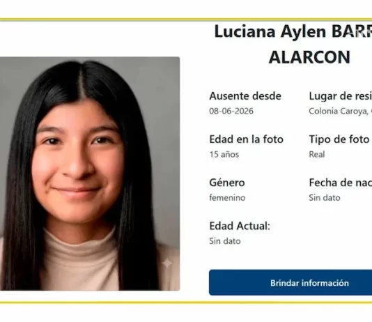 Urgente: Activaron la Alerta Sofía en Córdoba para buscar a Luciana Barrios Alarcón