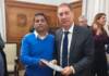 Spadoni gestionó ante el ministro Santilli proyectos para Valle Hermoso