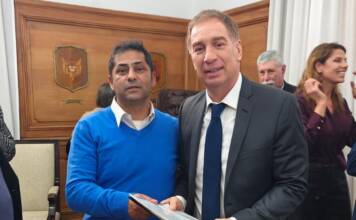 Spadoni gestionó ante el ministro Santilli proyectos para Valle Hermoso