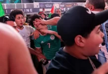 Brutal enfrentamiento entre hinchas argentinos y argelinos en Estados Unidos