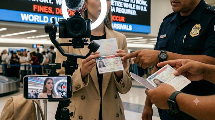 visa EEUU Estados Unidos prohíbe a influencers monetizar contenido