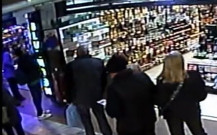 Captura de video robo en pleno centro