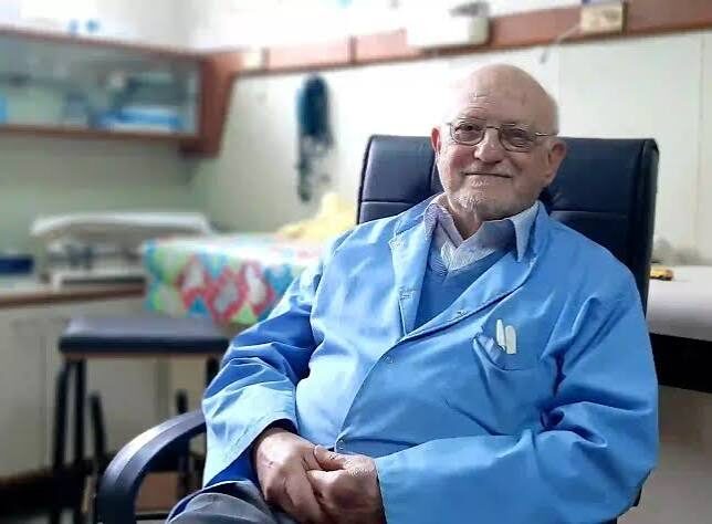 Dr Bejamín Malamud, reconocido médico pediatra de La Falda.