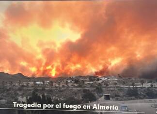 Desastre en España: Buscan a 20 desaparecidos en los incendios de Almería y ya son 12 los muertos