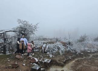 La nieve, protagonista del día: así se vivió una jornada mágica en Los Gigantes (video y fotos)
