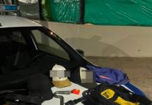 Villa Carlos Paz: Tres detenidos en la madrugada tras arrojar elementos sospechosos e intentar fugarse
