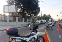 Un motociclista resultó herido tras un choque en barrio Becciú