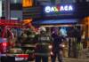 Se incendió la cocina de un restaurante de avenida Uruguay (Video)