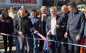 Llaryora y Avilés inauguraron la refuncionalización de avenida Cárcano y el nuevo acueducto