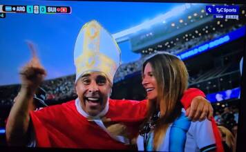 El “Papa” de Carlos Paz que alienta a la Selección