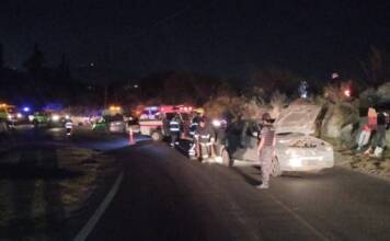 Choque en los cortes de Furt: dos personas heridas debieron ser trasladadas al hospital