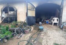 Un cortocircuito provocó un incendio en una casa de Carlos Paz