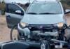 Motociclista resultó herida tras chocar con un auto en San Roque
