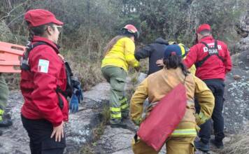 Tras un intenso operativo, hallaron al hombre que había desaparecido en Cuesta Blanca