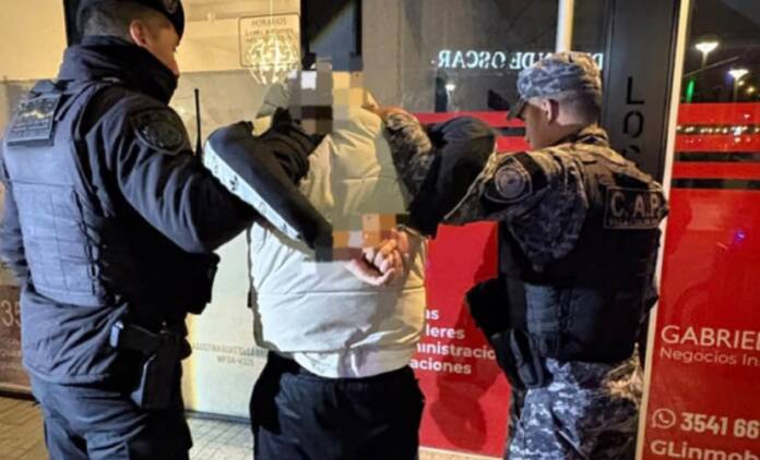 detenido moto