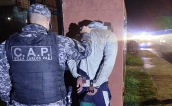 Carlos Paz: Los atraparon tras ingresar a un complejo de departamentos, gracias a la alerta de una vecina