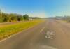 Cortan la autopista en el ingreso a Carlos Paz por el vuelco de un camión
