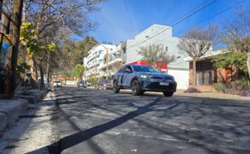 Carlos Paz: Inició la repavimentación en la Yrigoyen y los concejales tratarán la exención de tasas para comercios afectados