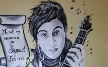 Pintaron un mural en homenaje a Samuel Tobares con un renovado pedido de justicia