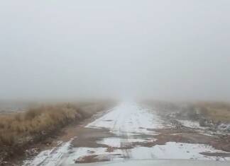 Blanco paisaje en las Altas Cumbres: ya llegó la nieve a Pampa de Achala