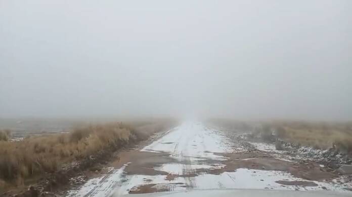 nieve en las Altas Cumbres