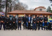 Icho Cruz lanzó el programa Ojos en Alerta y sumó equipamiento para su guardia local