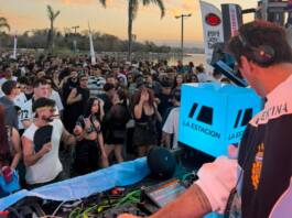 Carlos Paz vibró con el DJ Østil: una multitud disfrutó de un atardecer de música electrónica