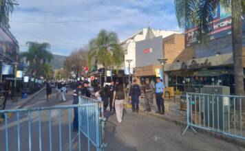 Dos personas detenidas en Carlos Paz tras el operativo de seguridad del partido Argentina-Inglaterra