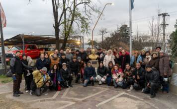 El PJ de Carlos Paz tuvo su primer acto oficial con un homenaje a Perón