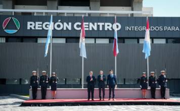 Llaryora traspasó la presidencia de la Región Centro a Rogelio Frigerio