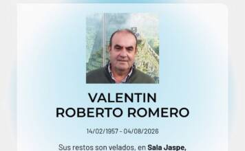 Dolor en Carlos Paz por la muerte de Roberto Romero