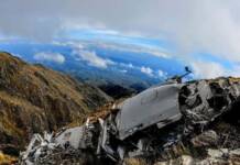 El vuelo de la Fuerza Aérea que se convirtió en un altar de montaña en las Altas Cumbres