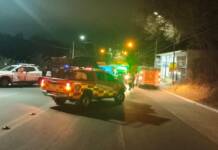Un repartidor murió en un choque contra una camioneta en Valle Hermoso