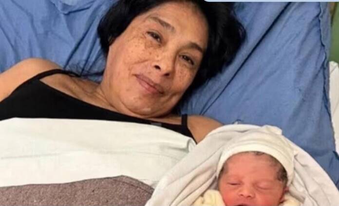Mabel y su bebé