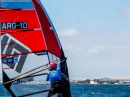 Viento a favor: Chiara Ferretti, subcampeona sudamericana de windsurf
