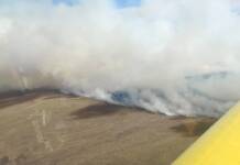 Contuvieron dos incendios forestales en distintos puntos de la provincia