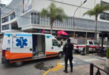 Un operario sufrió graves quemaduras por una explosión en el Shopping WO