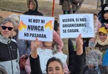 Carlos Paz: Manifestaron en contra de la ley de la propiedad privada